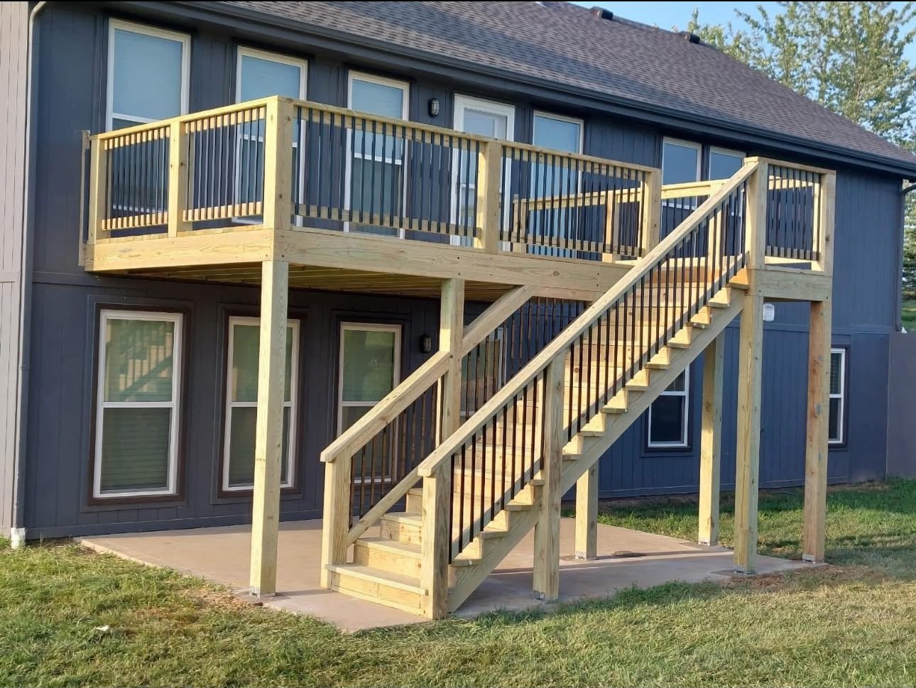 Elevated Deck & Stairs