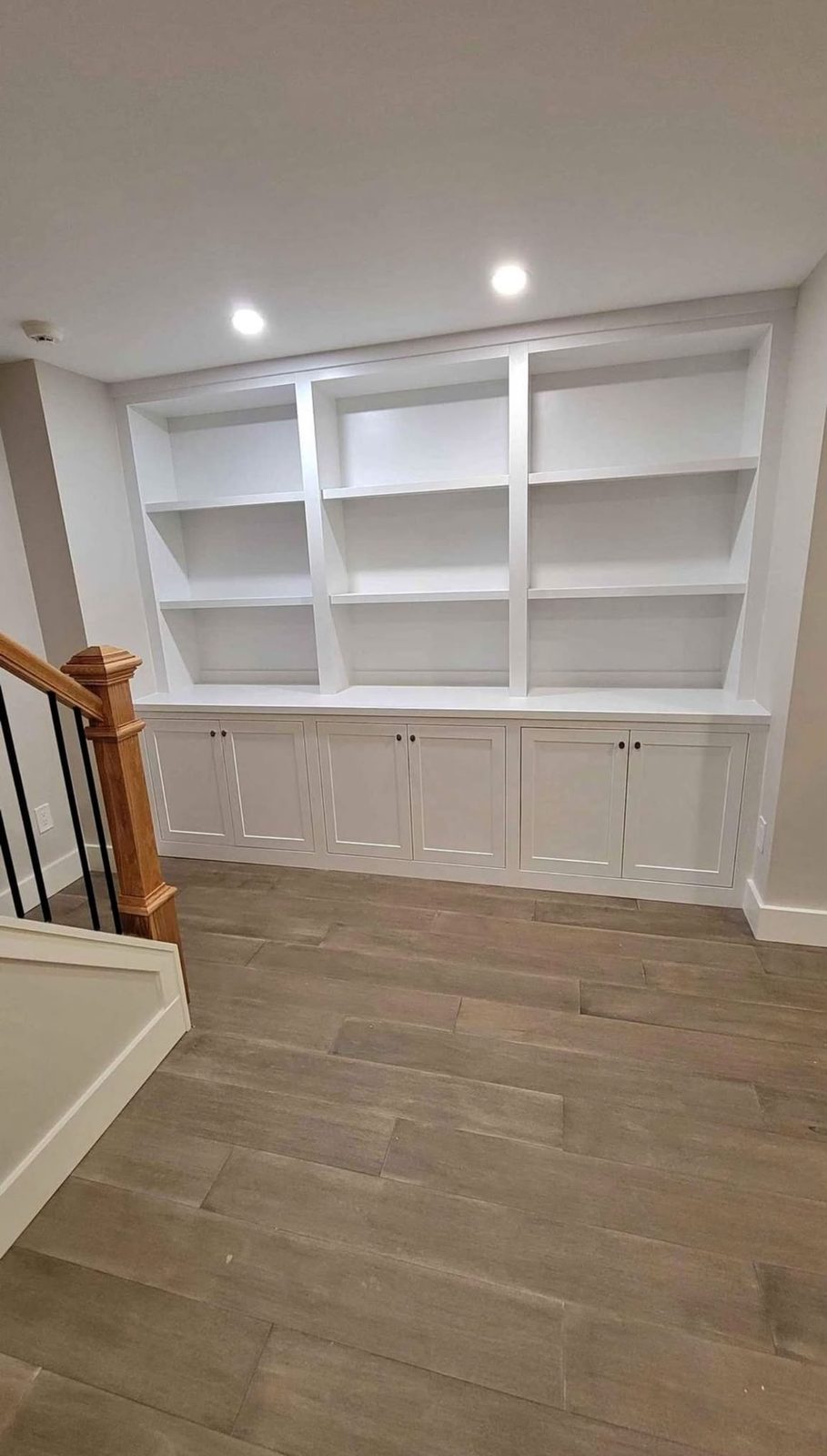 Custom Built-In Shelving