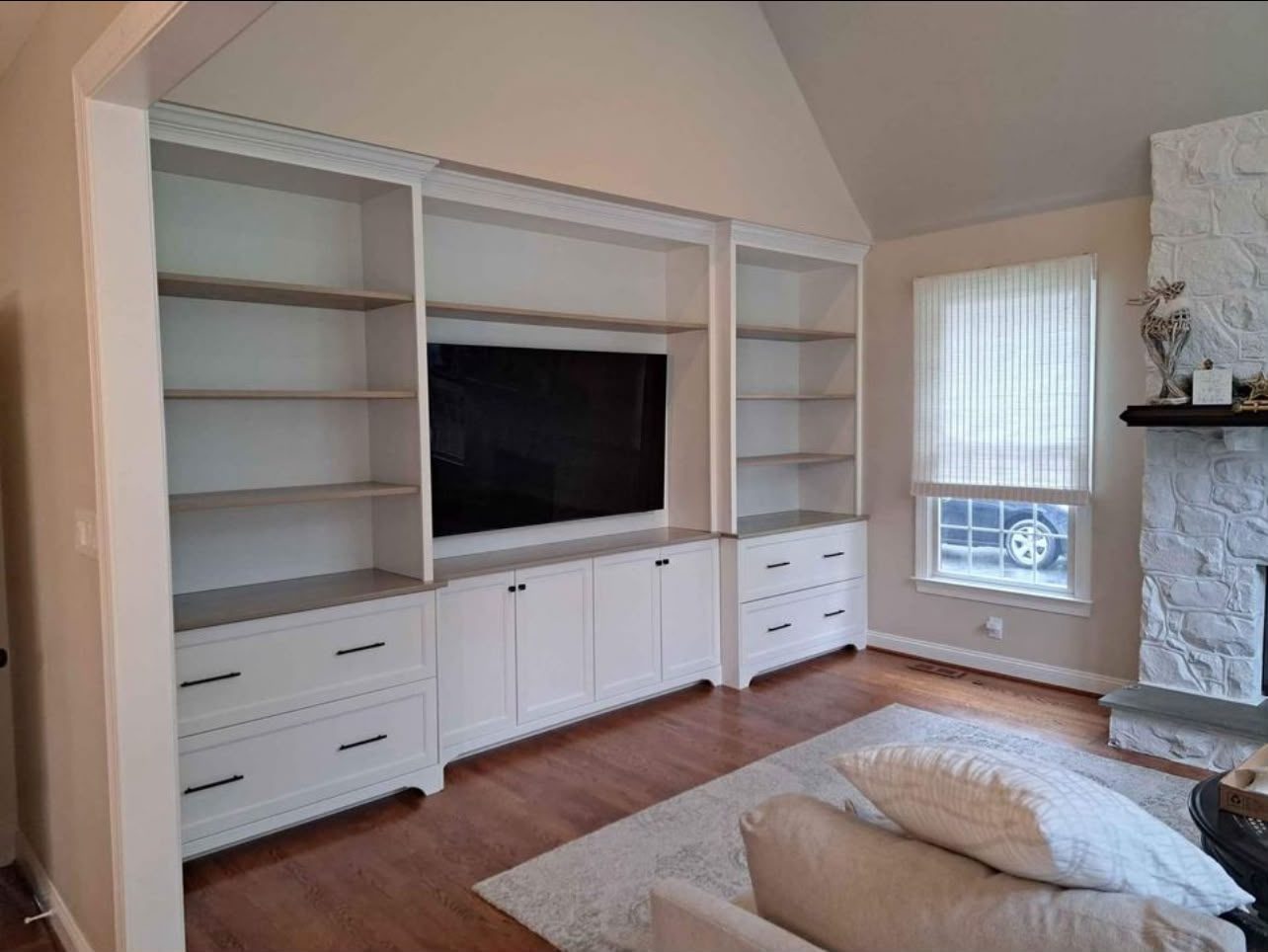 Built-In Media Wall