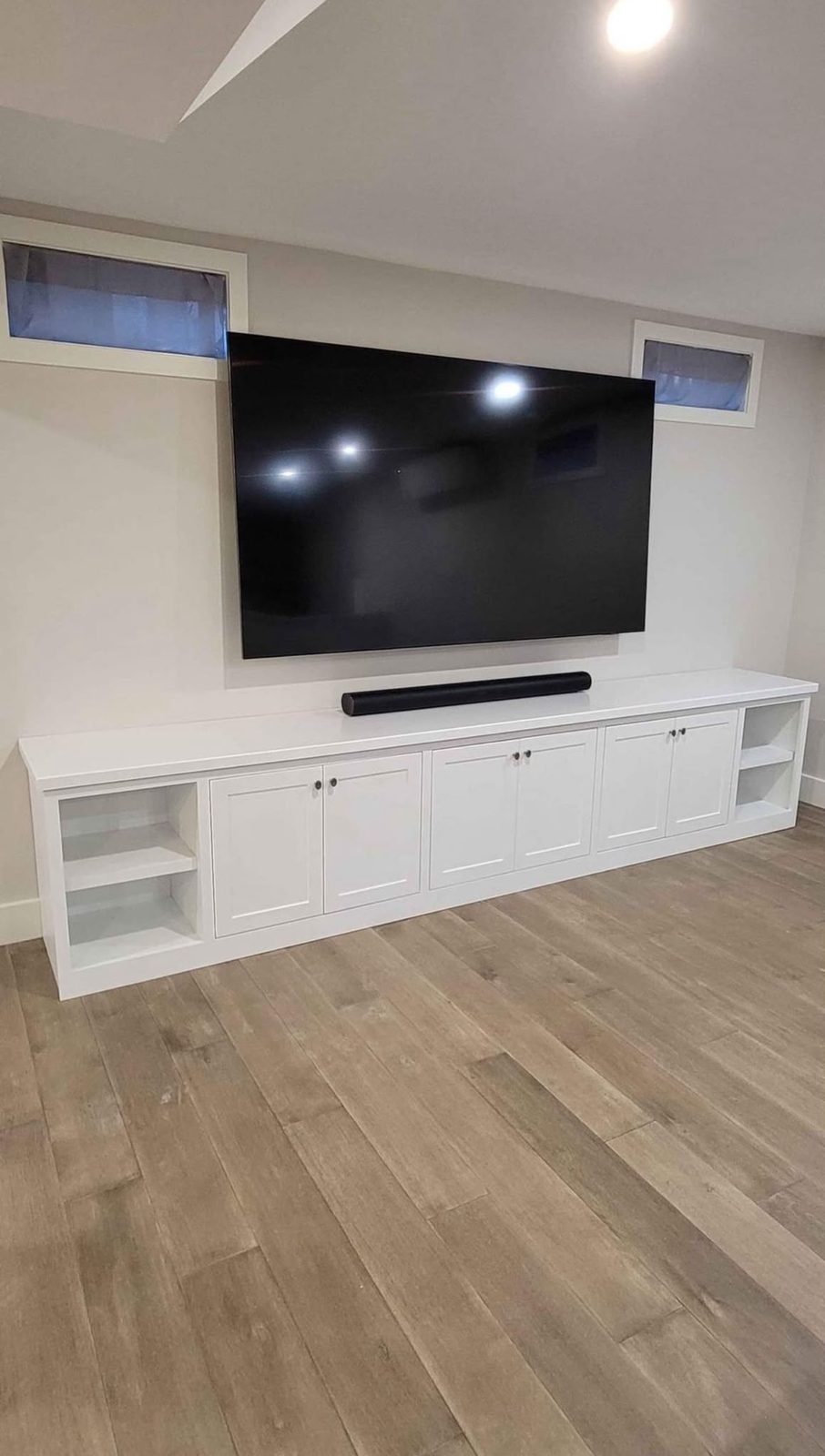 Floating Media Console