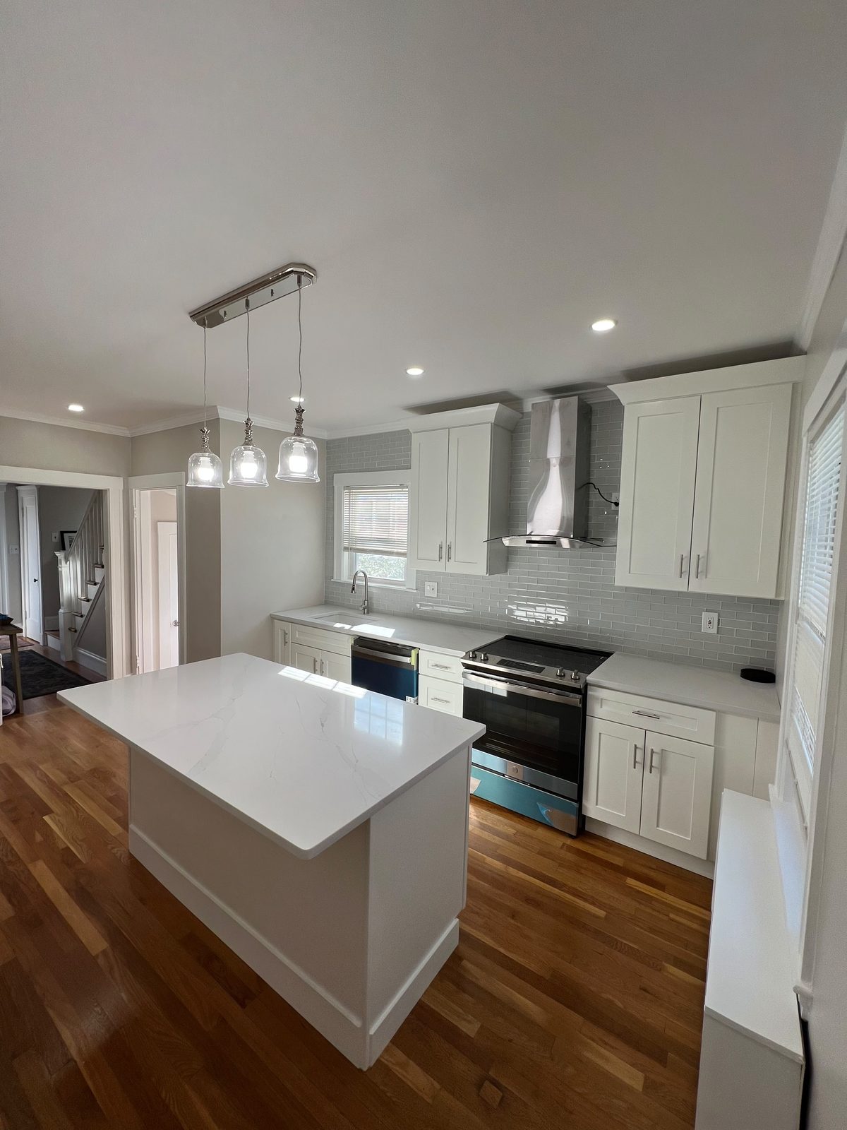 Modern White Kitchen