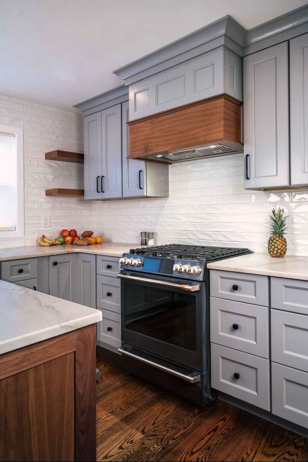 Gray Shaker Kitchen