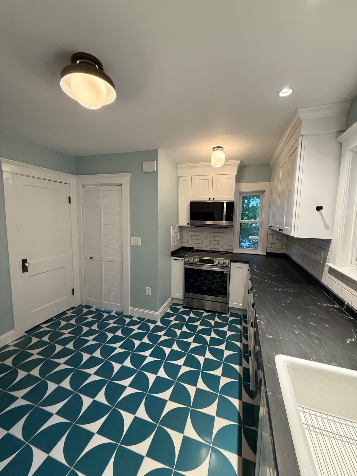 Statement Tile Kitchen