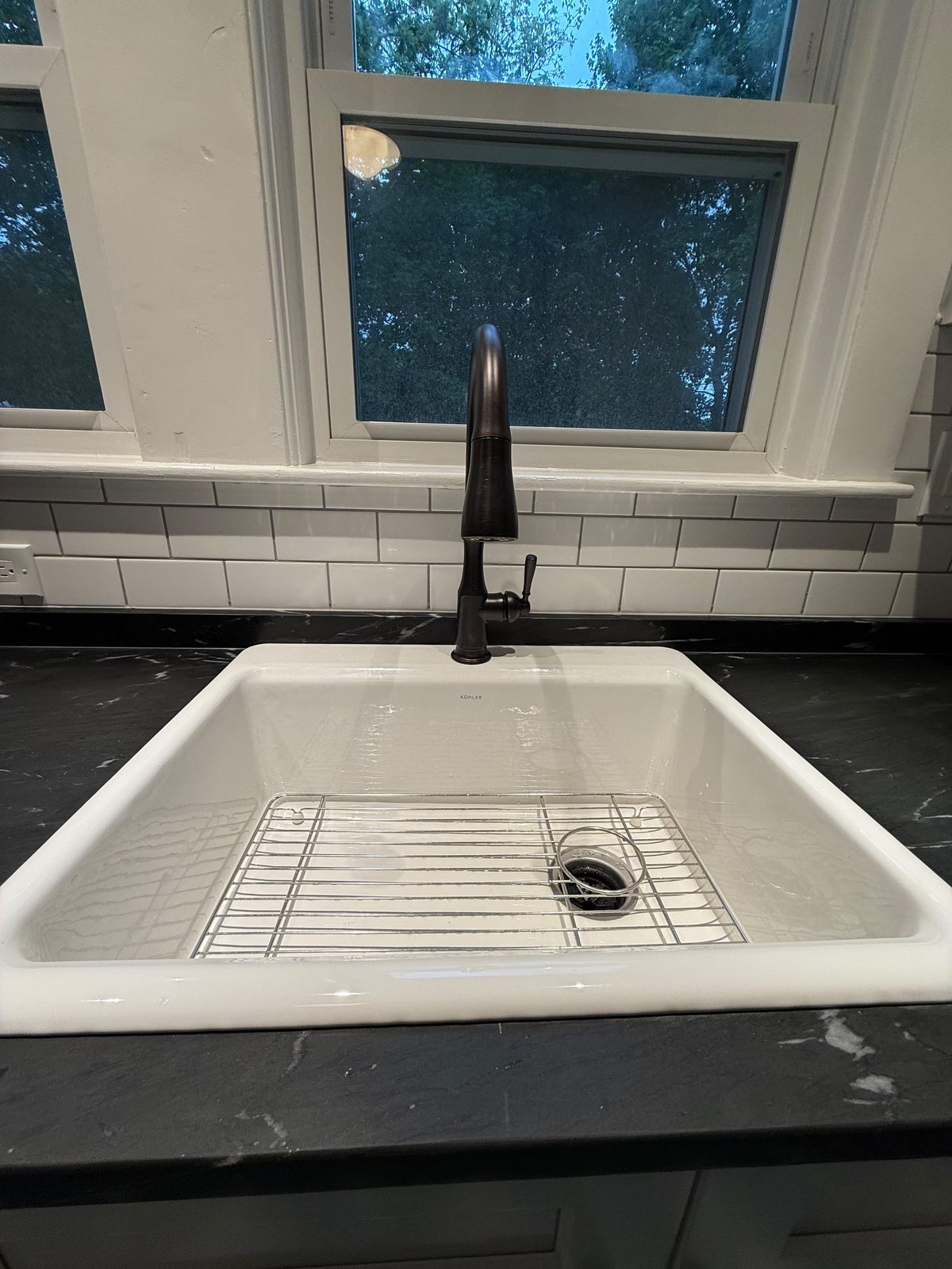 Farmhouse Sink & Soapstone